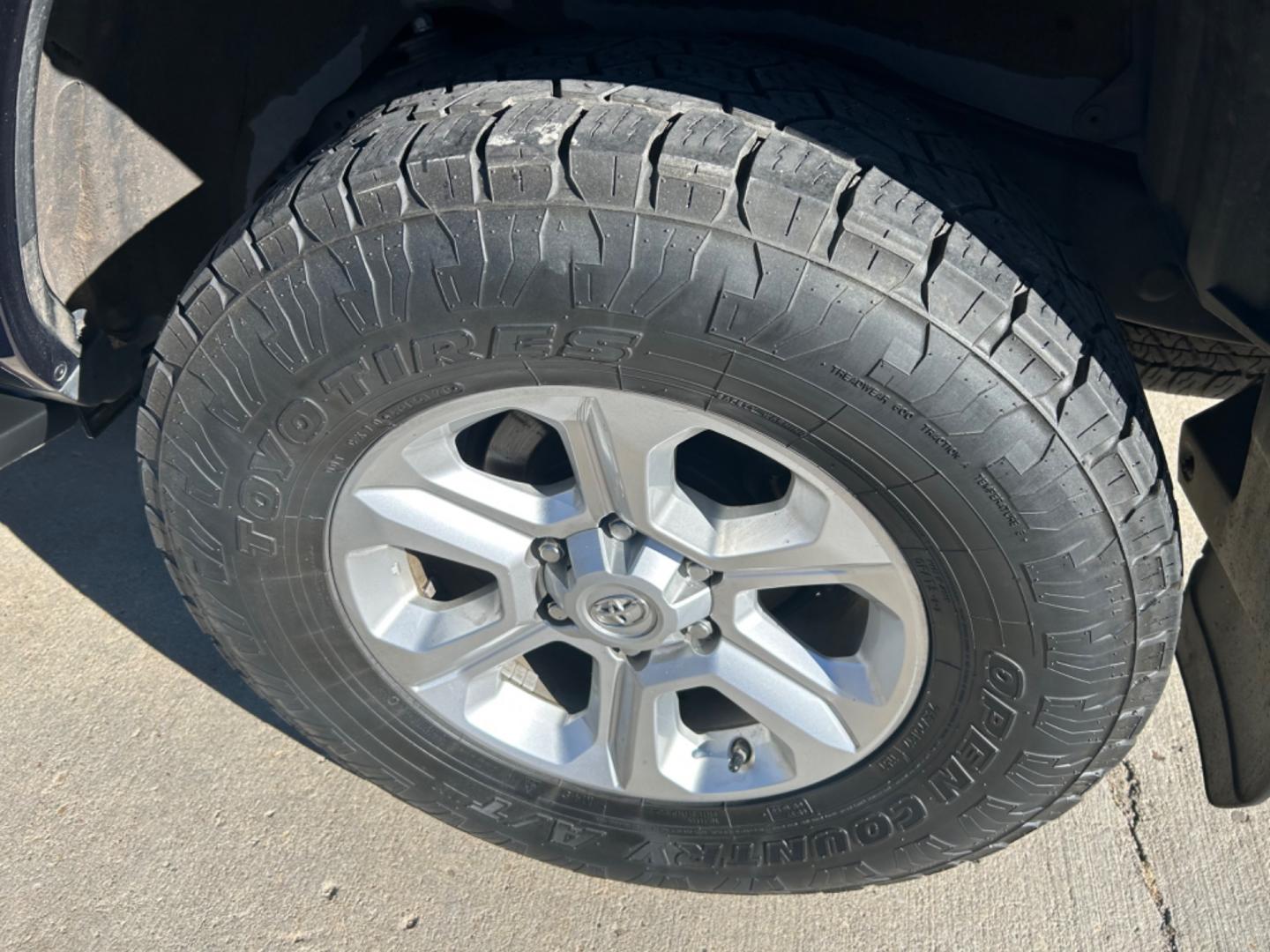 2019 Blue /BLACK Toyota 4Runner SR5 4WD (JTEBU5JR6K5) with an 4.0L V6 DOHC 24V engine, 5A transmission, located at 3030 CY Ave, Casper, WY, 82604, (307) 265-3830, 42.827816, -106.357483 - WIth 17-inch alloy wheels, skid plates, and a full size spare tire, you are ready for those off road adventures! 8 way driver's power seat, means you can also be comfortable while doing it. Let us know if you want to come check out this beauty. With her deep blue, she just shines in the sunlight. - Photo#10